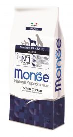 Monge Daily Line Medium Senior Chicken