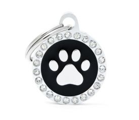 My Family Glam Paw Black Circle