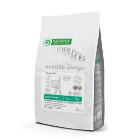 Natures Protection Superior Care Grain Free White Coat Adult Dry Food With Insects