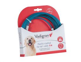 Tie Out Cable Blue 6m