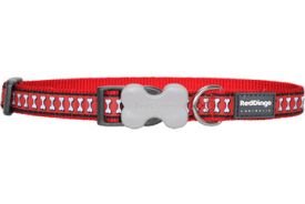 Red Dingo - Reflective Red Dog Collar (20)