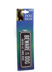 Rosewood Dog Sign Caution Dog