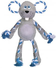 Nobby Plush Mous With Rope 38 Cm