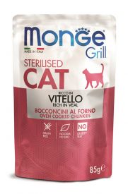 Monge Grill Cat Wet Sterilised Veal