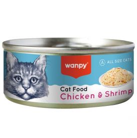 Wanpy Chicken & Shrimp Cat Food