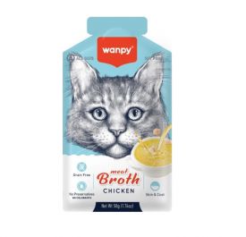 Wanpy Meat Broth Chicken For Cats