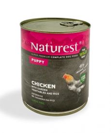 Naturest Puppy Chicken With Vegetables And Rice 