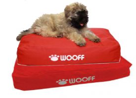 Wooff Bed Red 75x55