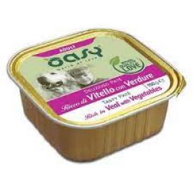 Oasy Dog Adult Tasty Patè - Veal With Vegetables
