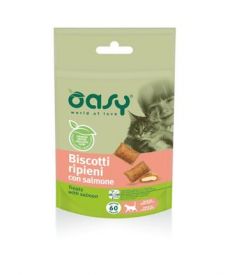 Oasy Cat Snacks - Biscuits With Salmon Flavour
