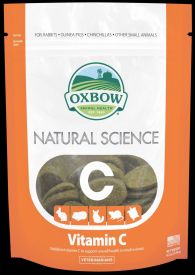 Oxbow Natural Science Vitamin C For Small Animals - 60 Hay Tablets