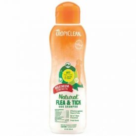 Tropiclean Natural Flea And Tick Shampoo Maximum Strength 355ml