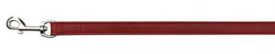 Trixie Lead S-m Red Leather 1m, 20mm